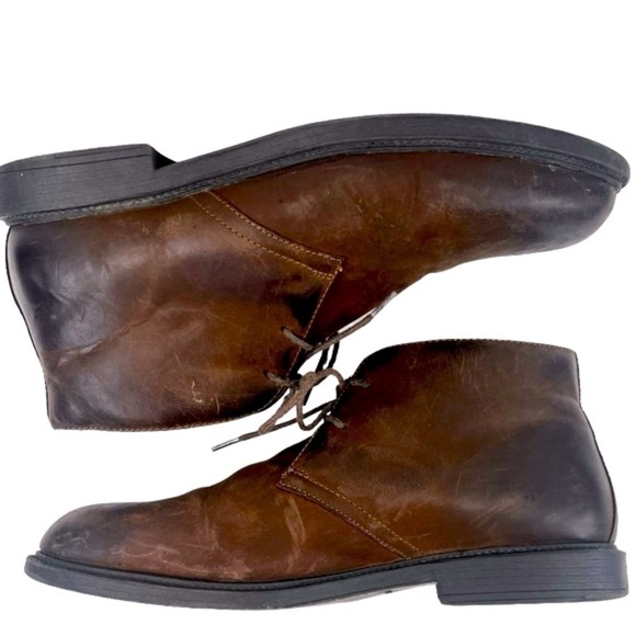 Florsheim Comfortechnology Leather Lace Up Chukka Boots
